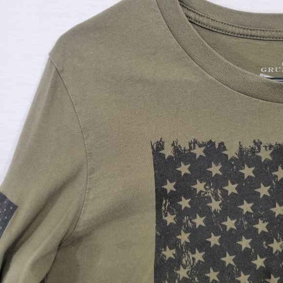 Grunt Style Green Army Long Sleeve Pull-Over Top Small - Picture 9 of 13